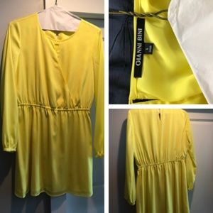 Yellow Gianni Bini Dress - Size Large